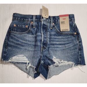 Levi's women's shorts 501 button fly W26''